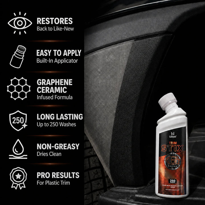 Lithium Trim Stix Ceramic Graphene Trim Restorer - CARZILLA.CA