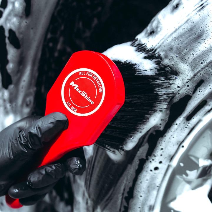 Maxshine Heavy-Duty Wheel and Carpet Cleaning Brush