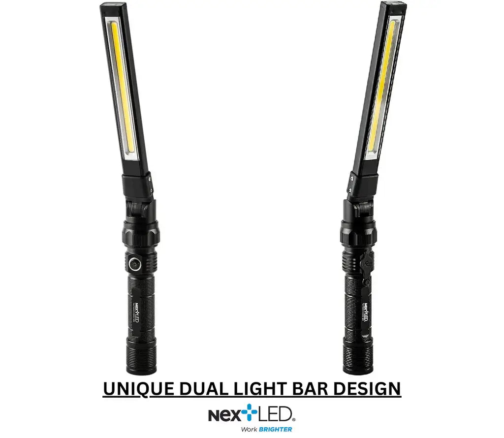 NexLED Folding Bar Double Sided LED Task Light NT-7544 - CARZILLA.CA