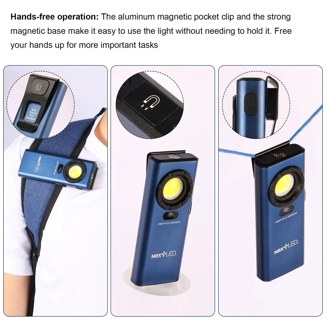 NexLED Pocket Task Light with Obstacle Sensor NT-6685 - CARZILLA.CA