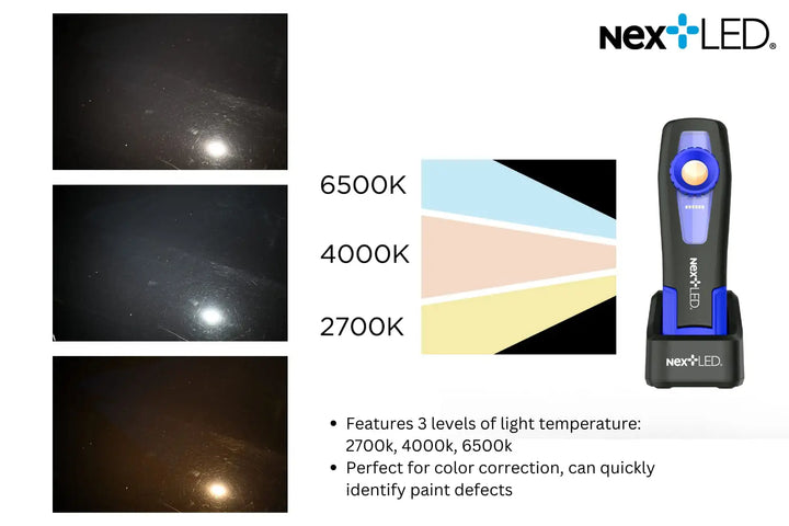 NexLED Professional CRI 96+, 3 Temperature Color Matching Light NT-2040B-3 - CARZILLA.CA