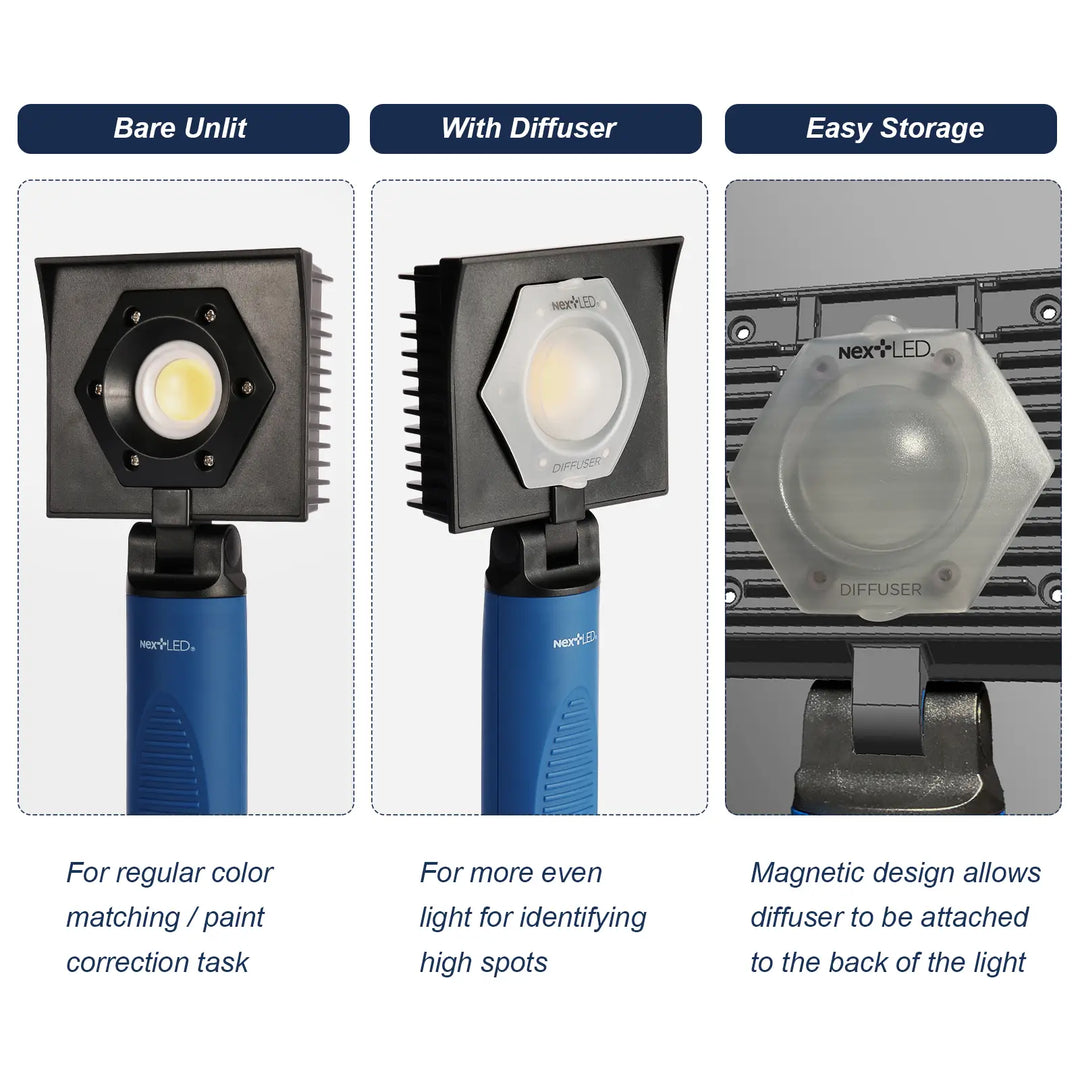 NexLED Professional Coating Application Light with Diffuser NT-V3505 - CARZILLA.CA