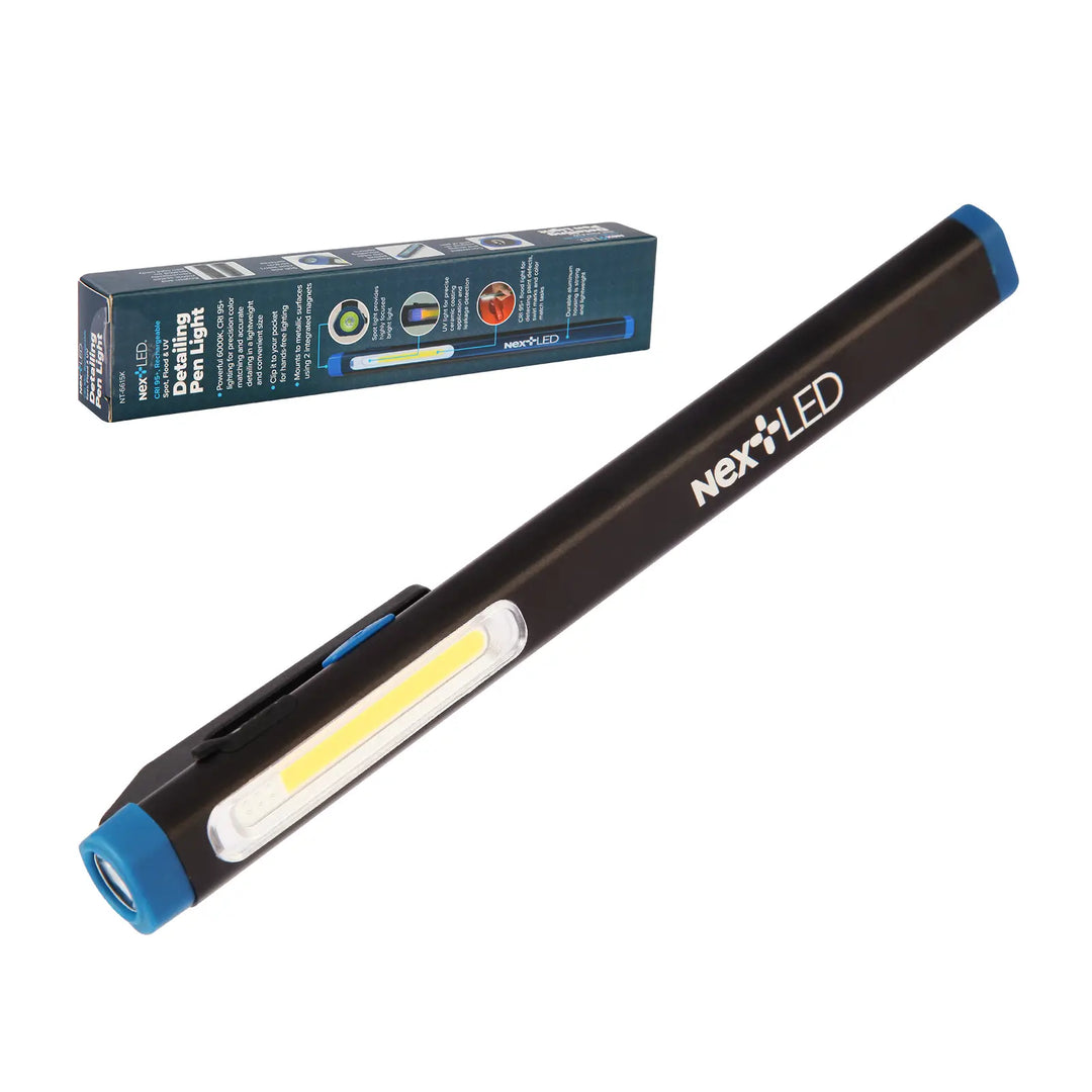 NexLED Professional, 3-in-1, Auto Detailing Pen Work Light NT-6615K - CARZILLA.CA