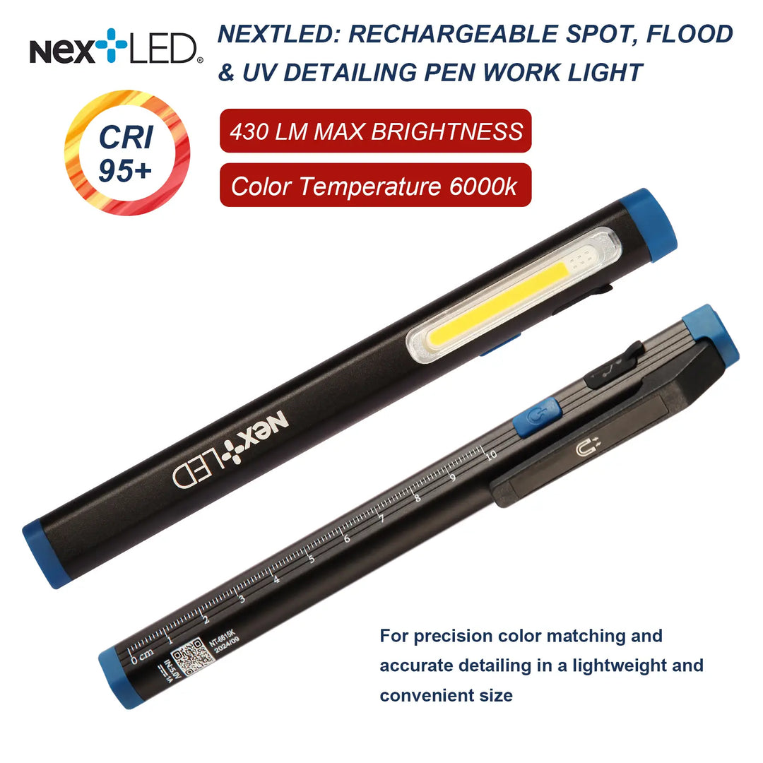 NexLED Professional, 3-in-1, Auto Detailing Pen Work Light NT-6615K - CARZILLA.CA