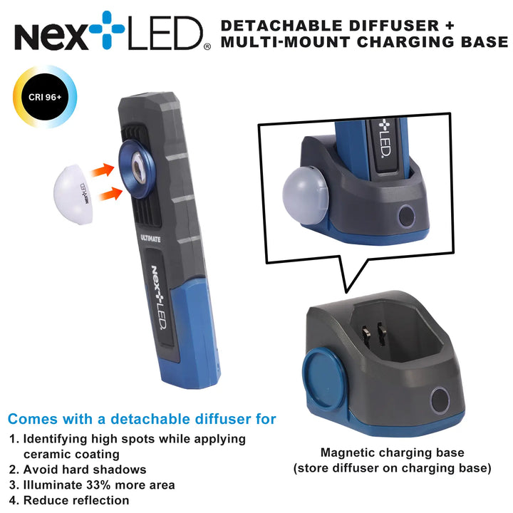 NexLED Ultimate Professional Rechargeable Color Match Light NT-6692M - CARZILLA.CA