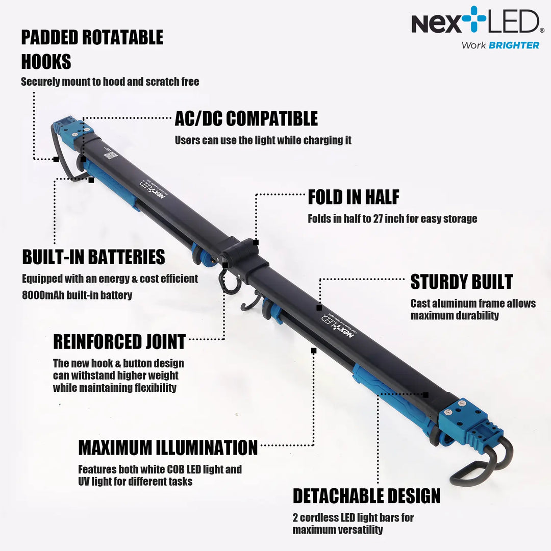 NexLED Under Hood LED Work Light NT-EF2220LF-UV - CARZILLA.CA