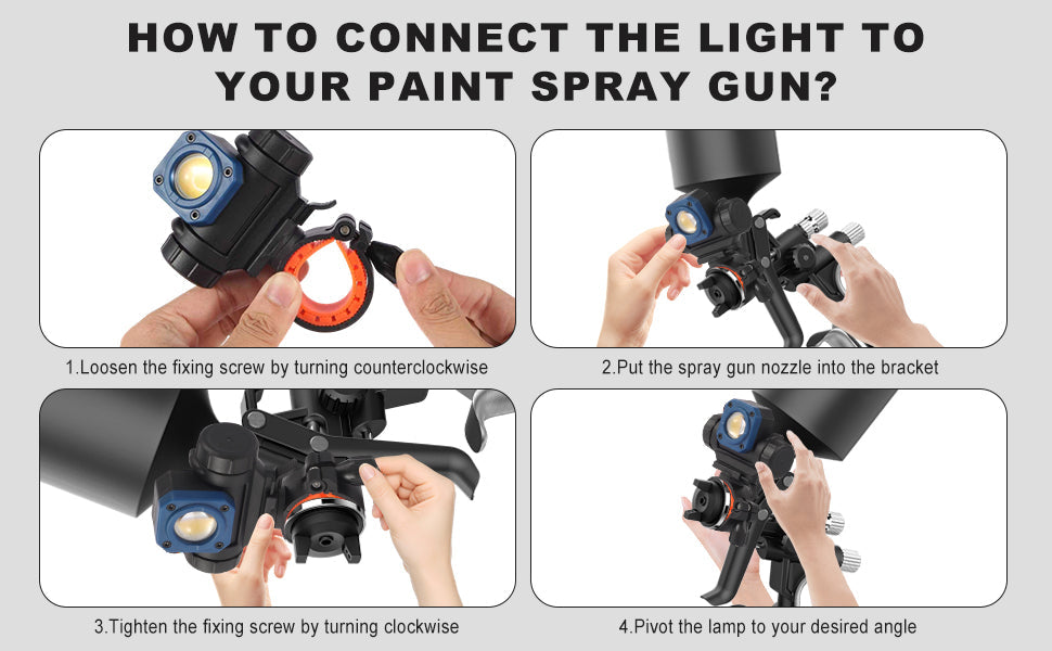 NextLED NT-R3202 Tornador Air Gun Attachment Light