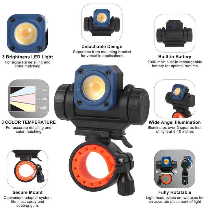 NextLED NT-R3202 Tornador Air Gun Attachment Light