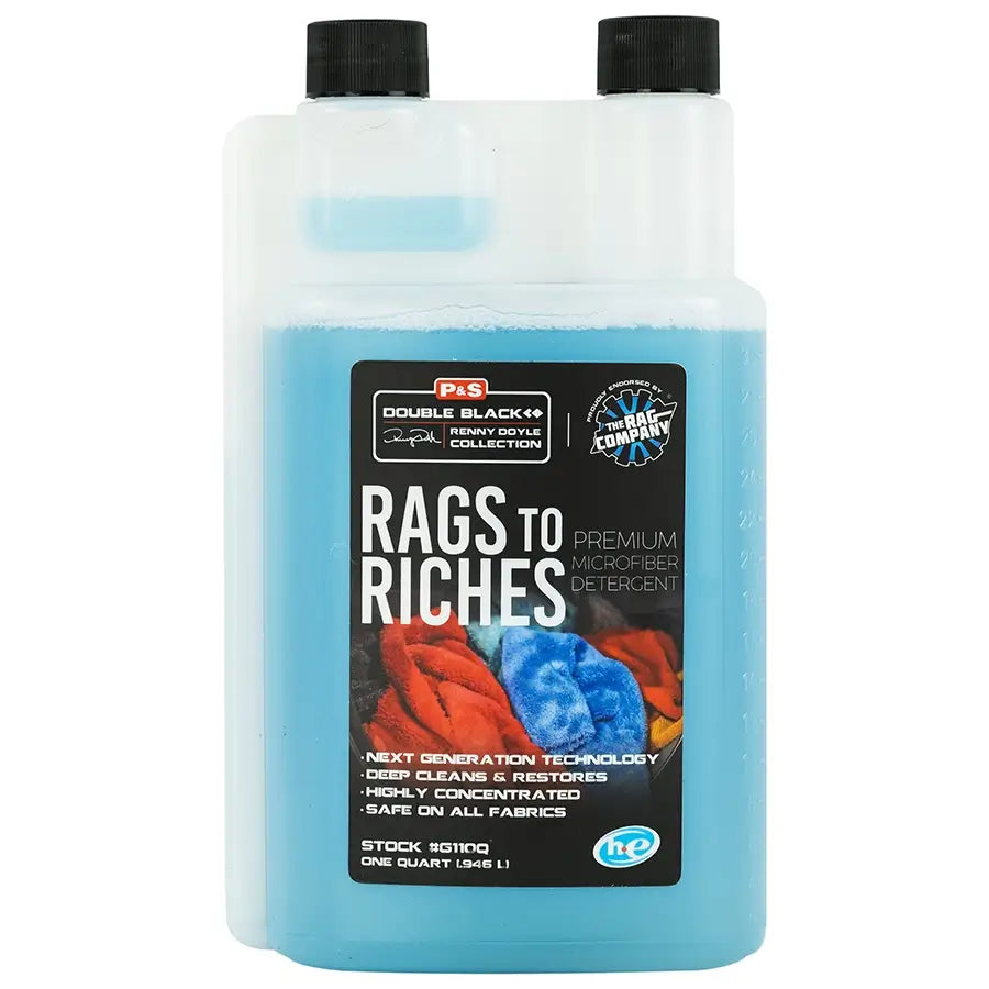 P&S rags to riches microfiber wash