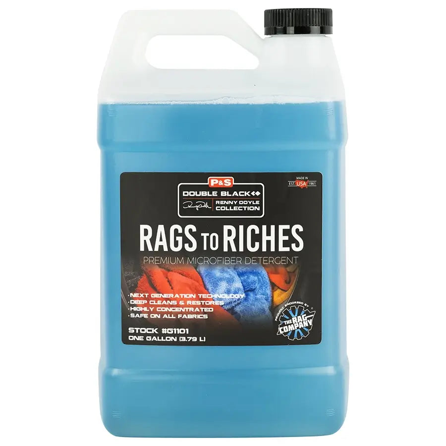 P&S rags to riches microfiber wash cleaner
