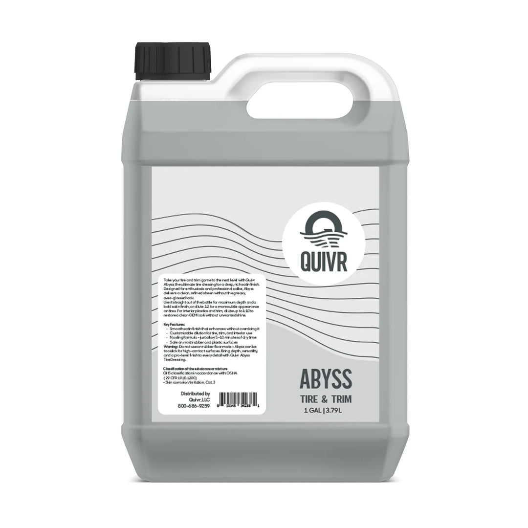 Quivr Abyss Tire Dressing Concentrate 128oz
