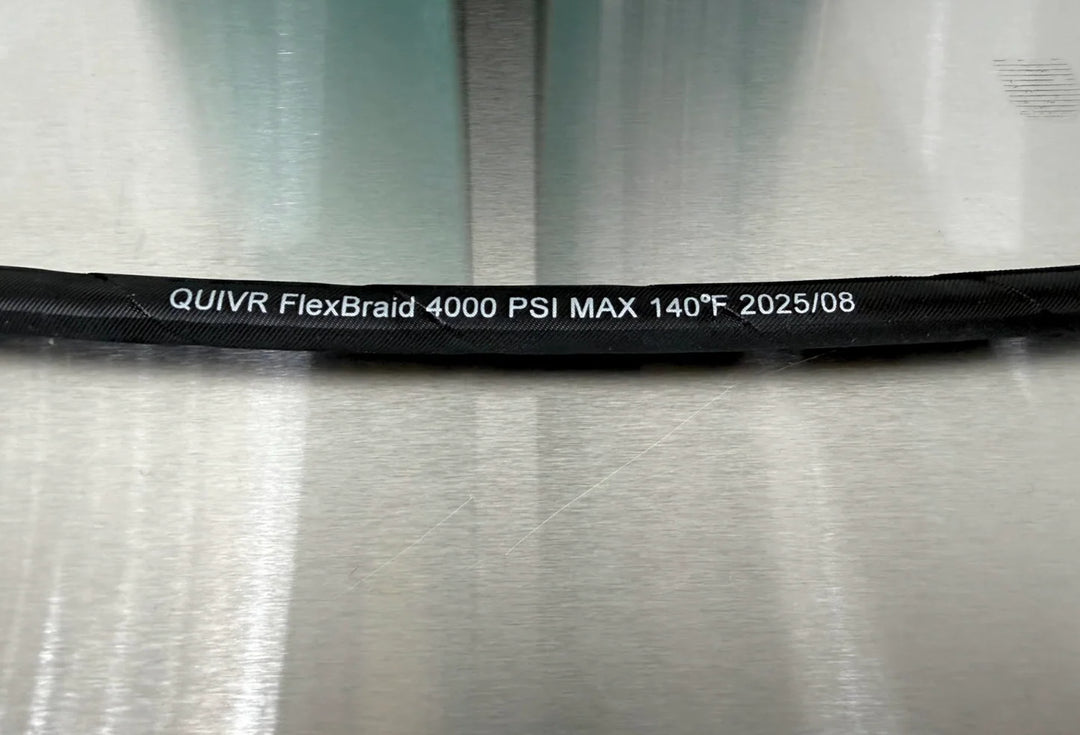 Quivrflex Pressure Wash FlexBraid Hose 50ft - CARZILLA.CA