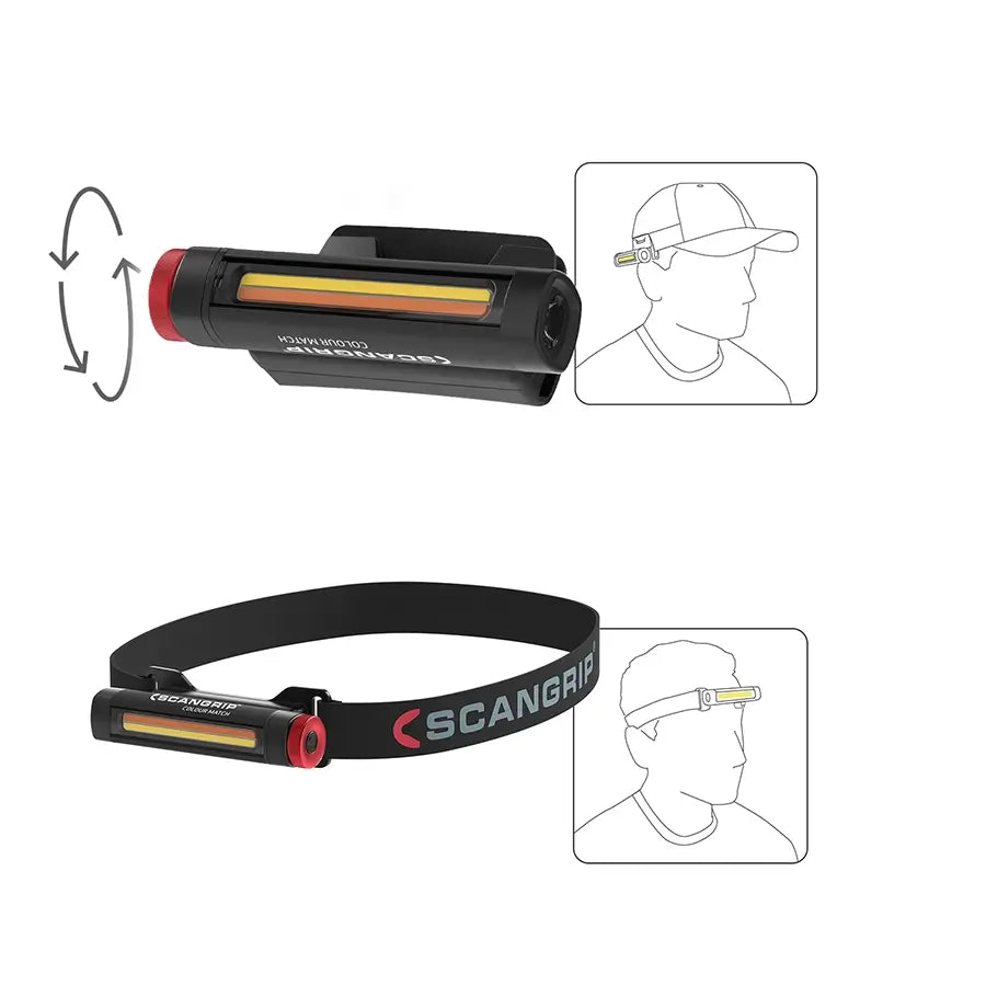 Rechargeable LED Light Clip-On Baseball Adjustable Hands-Free Flashlight HEADLAMP, unisex Illuminated LED Baseball Hat with Built-In Lights, for