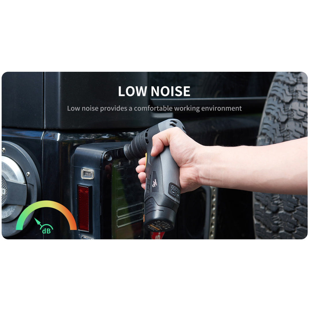 Shinemate EB201A 1/5 DA Cordless Spot Sander Kit