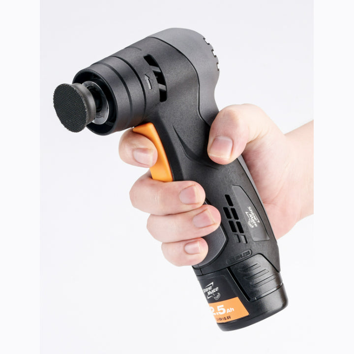 Shinemate EB201A 1/5 DA Cordless Spot Sander Kit