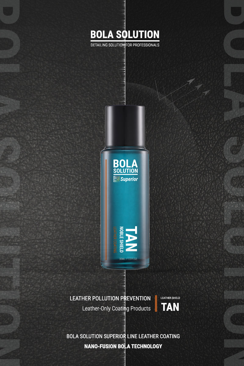 BOLA SOLUTION Nobel Shield TAN Leather Coating 30ml - CARZILLA.CA