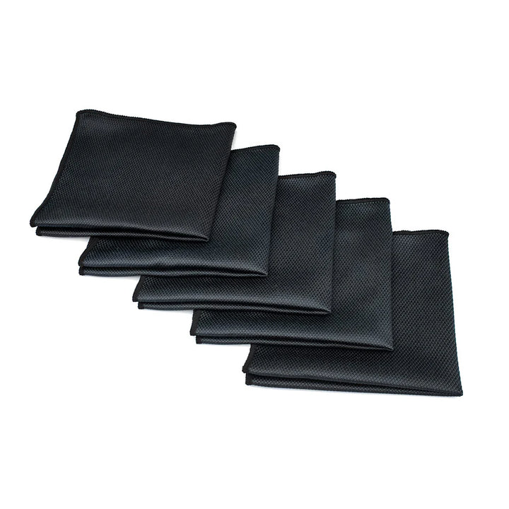 The Rag Company Diamond Weave Glass Towel 16x16" 6-Pack - CARZILLA.CA