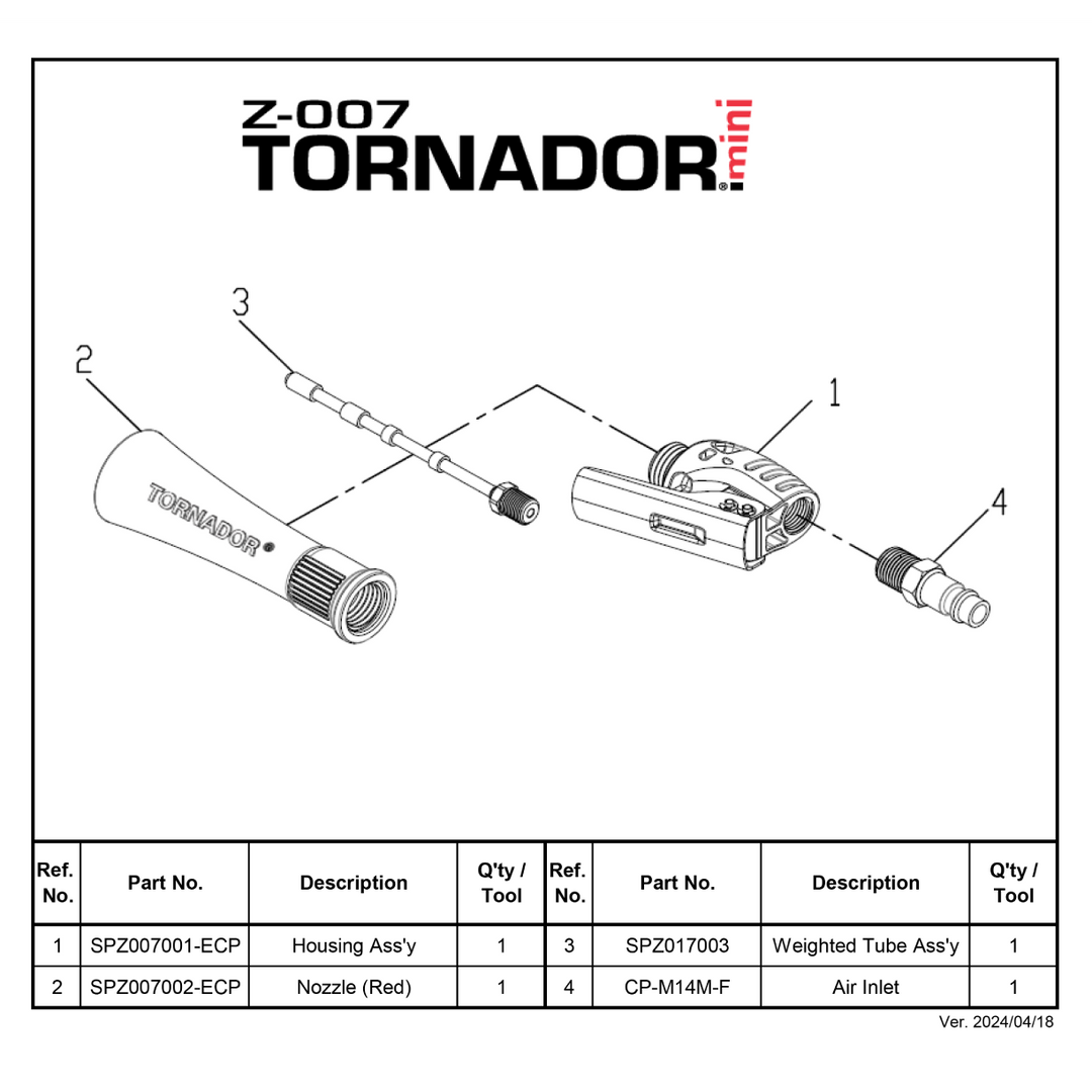 Tornador TM-017 Weighted Tube