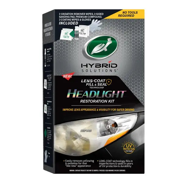 Turtle Wax Hybrid Solutions Headlight Restoration Kit - CARZILLA.CA