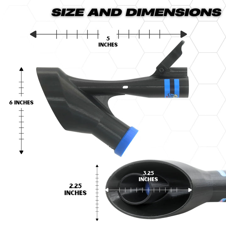 Detail Demon Air+Vac Oval Attachment for Tornador Z-014