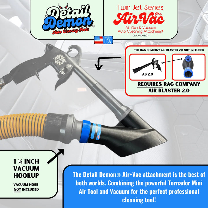 Detail Demon AIR+VAC Attachment for TRC Air Blaster V2