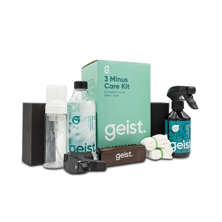 Geist. 3 Minus Care Kit for Leather & Vinyl