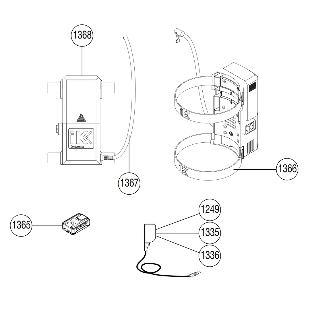 iK Battery Compressor Parts