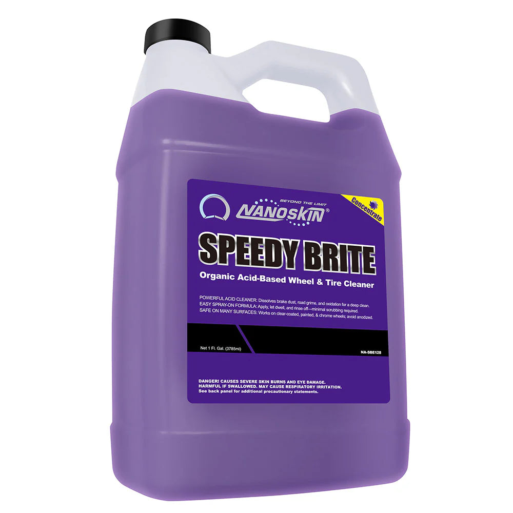 Nanoskin SPEEDY BRITE Professional Wheel & Tire Acid Cleaner - CARZILLA.CA