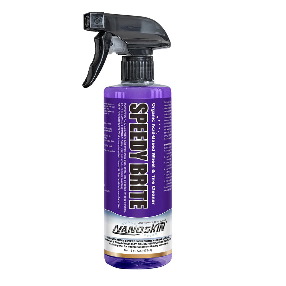Nanoskin SPEEDY BRITE Professional Wheel & Tire Acid Cleaner - CARZILLA.CA