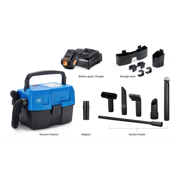 Shinemate EC405 Cordless Wet and Dry Vac EC405K