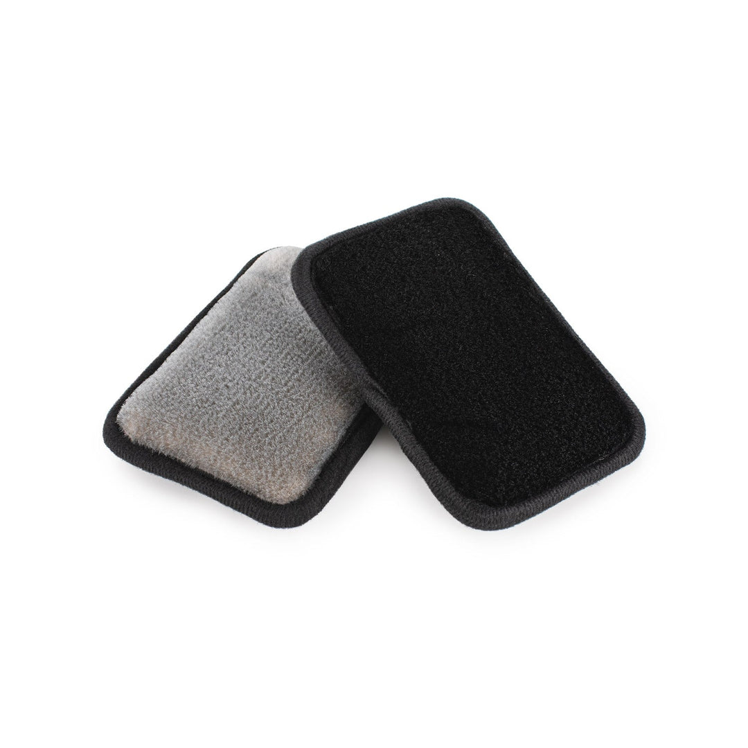 The Rag Company Interior Scrubber showing black and grey faces