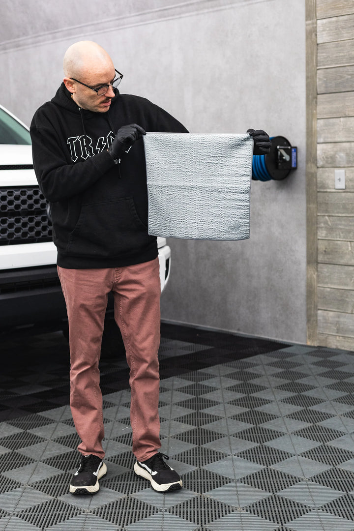 The Rag Company Wrinkle Glass Towel 3-Pack