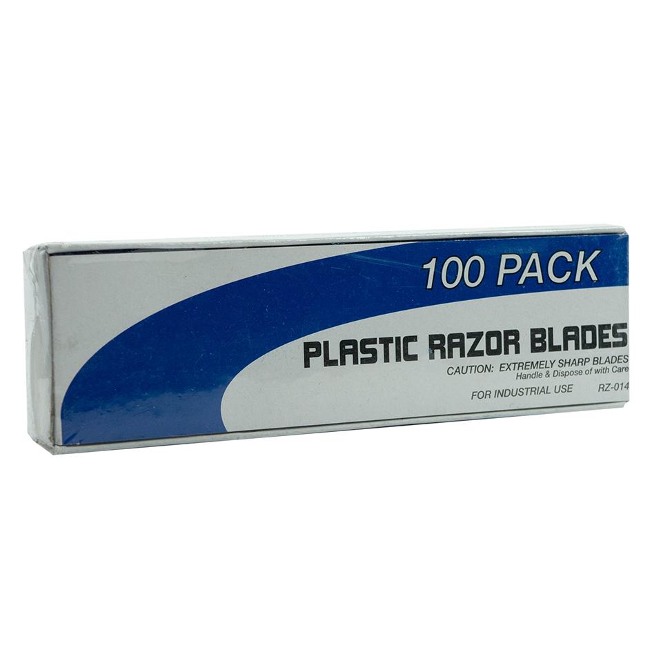 SM Arnold Plastic Razor Blades (BOX OF 100) - CARZILLA.CA