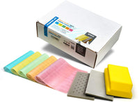 Kit Carta Abrasiva Tolecut - 14 Fogli Grana K800-K3000 + 1 Tolecard + 3 Blocchi - Per Levigatura Di Precisione - Foto 7