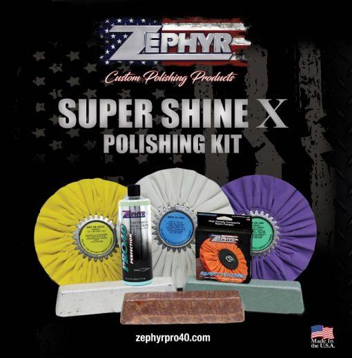 Zephyr Super Shine X Polishing Kit - CARZILLA.CA