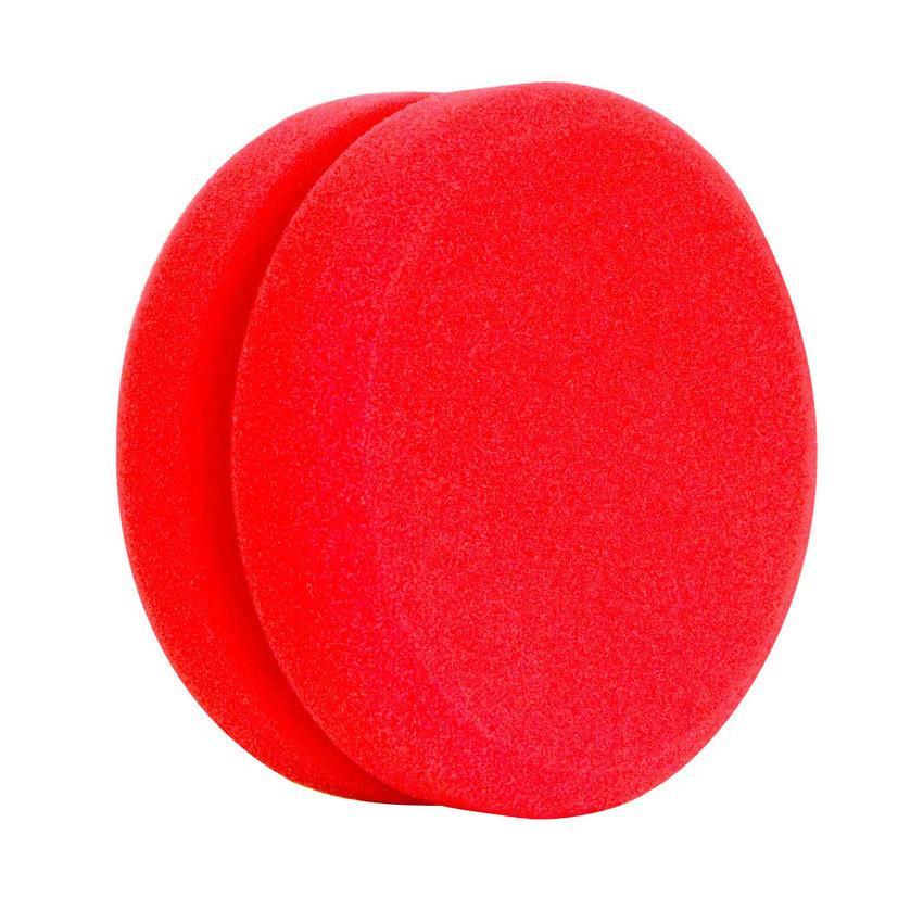 4.5" Premium Red Foam Applicator Pad - CARZILLA.CA