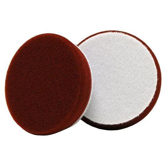 3" Uro-Tec Maroon Medium Cut/Heavy Polishing Foam Pad (2 Pack) - CARZILLA.CA