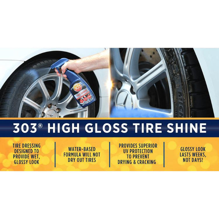 303 High Gloss Tire Shine & Protectant 16oz - CARZILLA.CA