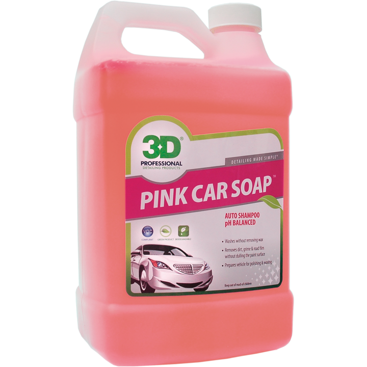 3D Pink Car Soap 128oz - CARZILLA