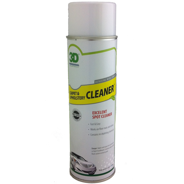 3D Foaming Carpet & Upholstery Cleaner 19oz - CARZILLA.CA