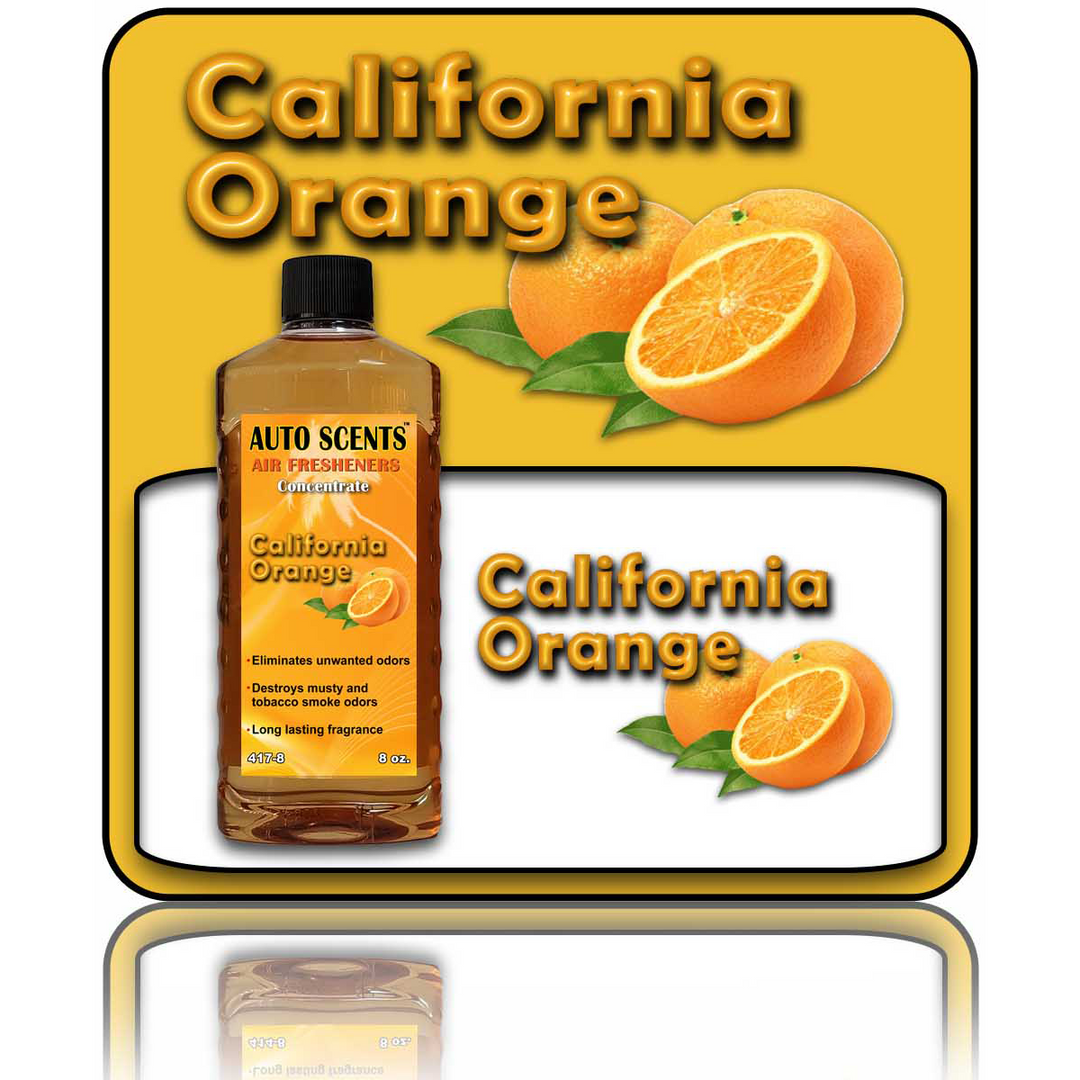 California Orange Air Freshener Concentrate 8oz - CARZILLA.CA