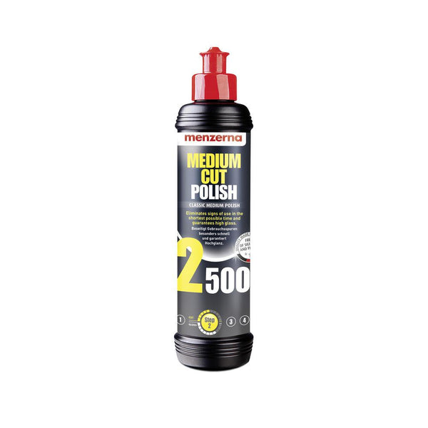 Menzerna 2500 Medium Cut Polish 8oz - CARZILLA.CA