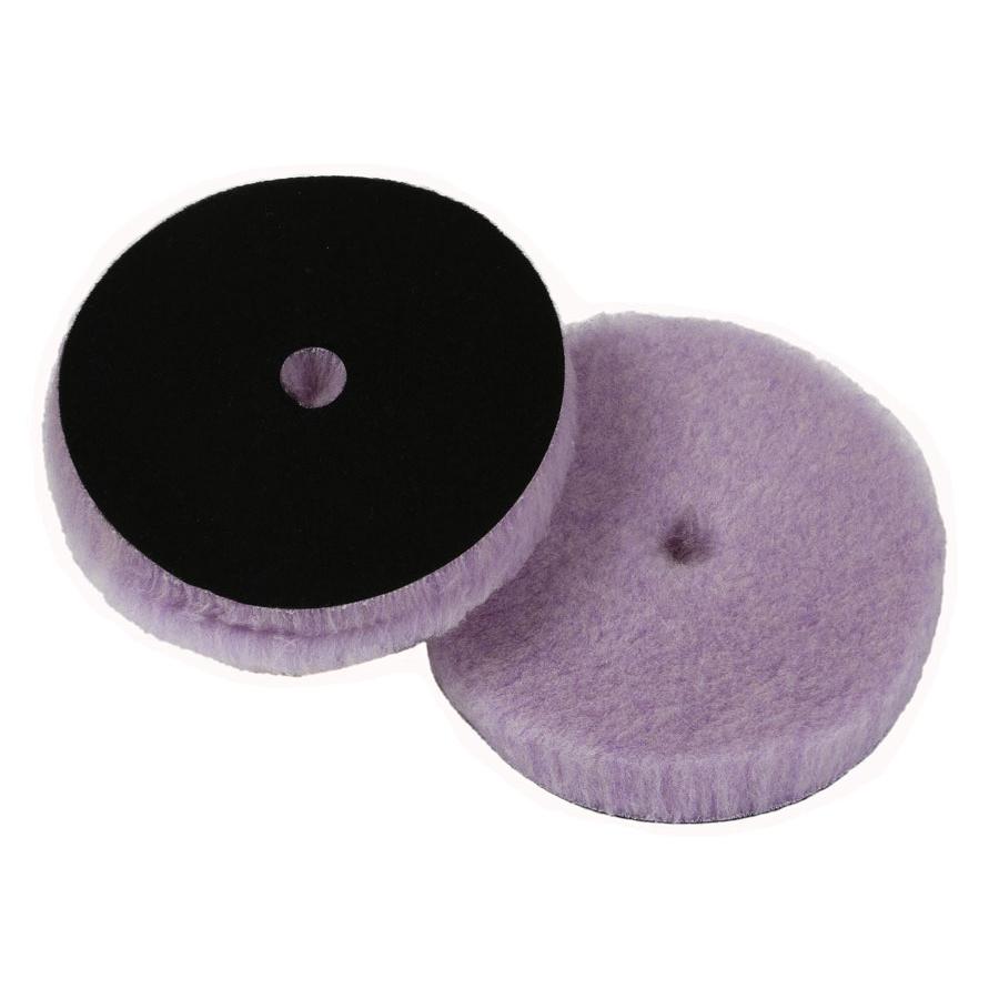 Lake Country Purple Foamed Wool Buffing/Polishing Pad 7.5" - CARZILLA.CA