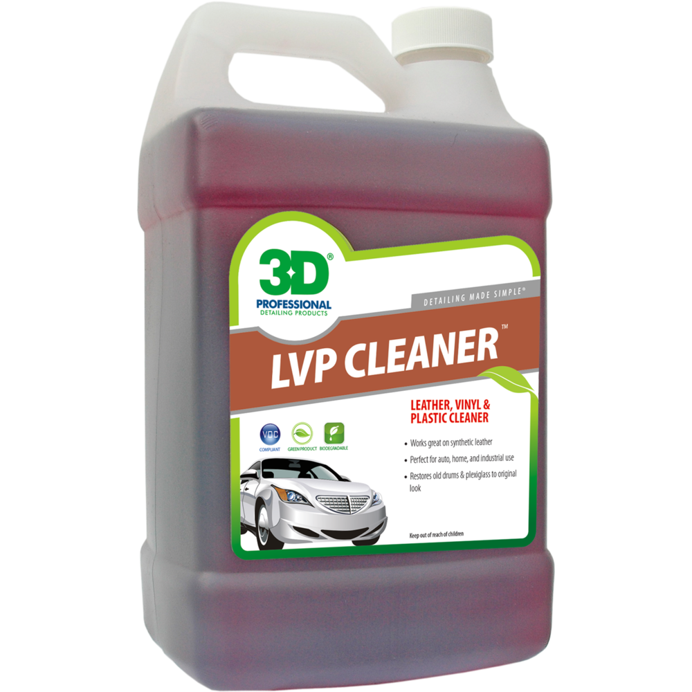 3D LVP Cleaner - Leather, Vinyl, Plastic Cleaner