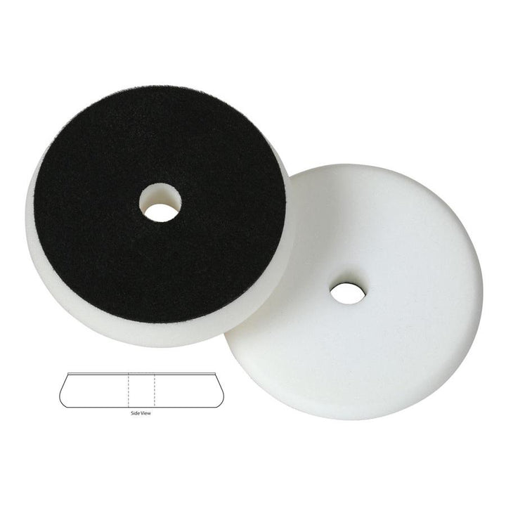 Lake Country Hybrid Force Pad System - White Polishing Pad 1", 2", 3.5", 5.5", 6.5" - CARZILLA