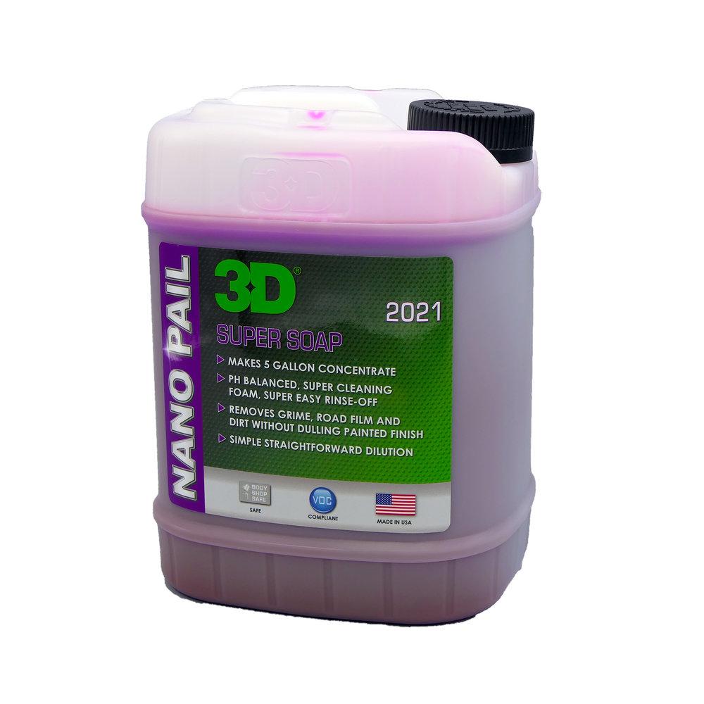 3D NANO DRUM - Super Soap 128oz - CARZILLA.CA