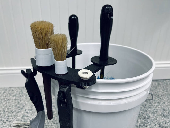 BucketCaddy The Wheel, Tire, & Detailing Brush Holder Mount - CARZILLA.CA