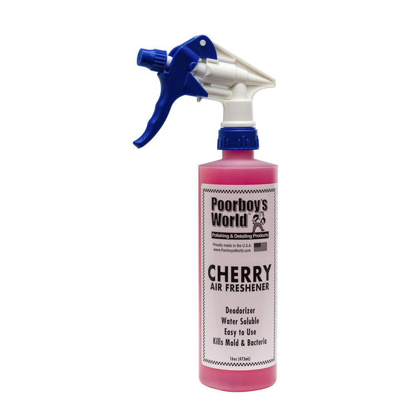 Poorboy's World Air Freshener/Deodorizer 16oz (Cherry) - CARZILLA.CA