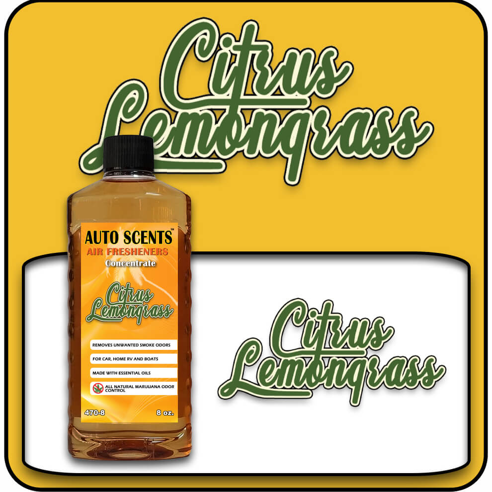 Air Freshener Concentrate Citrus Lemongrass 8oz - CARZILLA.CA