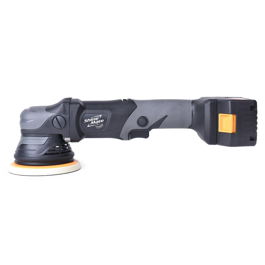 ShineMate EB351 5" 12mm Throw Cordless Polisher Kit - CARZILLA.CA